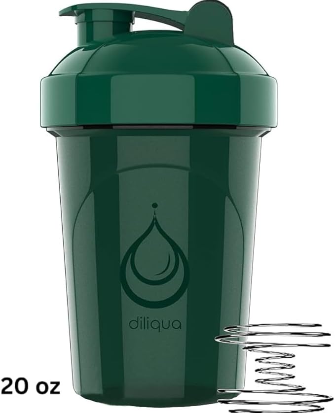 2 PACK, 28 oz & 20 oz Shaker Bottles with Powerful Wire Whisks for Protein Mixes | Leakproof Blender Shaker Bottle Pack | BPA-Free & Dishwasher Safe | Shaker Bottle | Shaker Cups for shakes