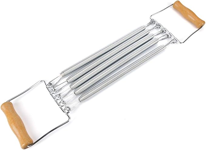 Wooden Handle Removable Spring Chest Expander Developer - Household Exercise Muscle Fitness Equipment