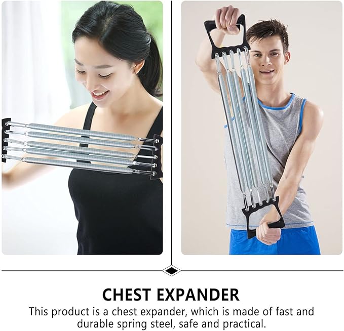 Arm Weight Pulling Practical Tool Exerciser Pull Steel Puller Hand System Equipments Spring Shoulder Home Ropes Expander Travel Gym Exercise Resistance Trainer Workout Training
