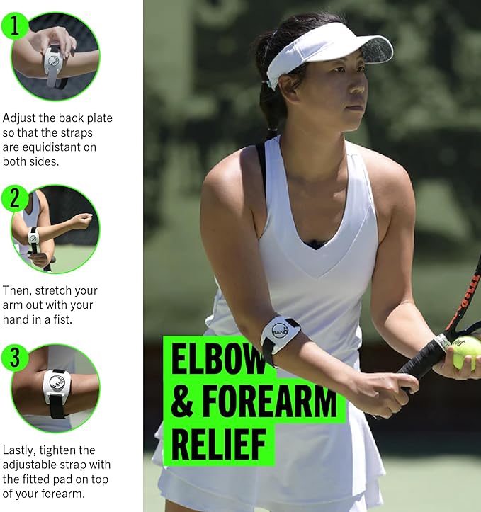 PROBAND - Bandit - Compression Arm Band for Elbow & Forearm - Helps Relieve Pain & Swelling - for Carpal Tunnel, Tendonitis, Tennis Elbow and More