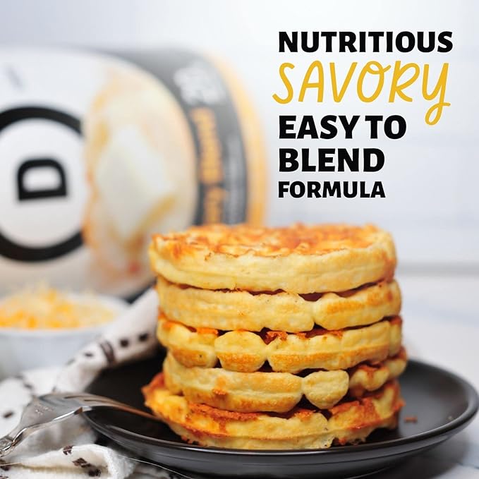 Devotion Nutrition Protein Powder Blend | Gluten Free, Keto Friendly, No Added Sugars | 1g MCT | 20g Whey & Micellar Protein | 2lb Tub (Buttery Blend)
