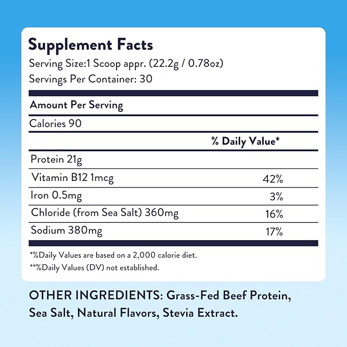 Equip Foods Prime Protein Powder | Clean, Grass Fed Beef Protein Powder, Carnivore Protein Isolate | Paleo, Keto Friendly, Gluten & Dairy Free, Helps Build & Repair Tissue| 30 Servings, Salted Caramel