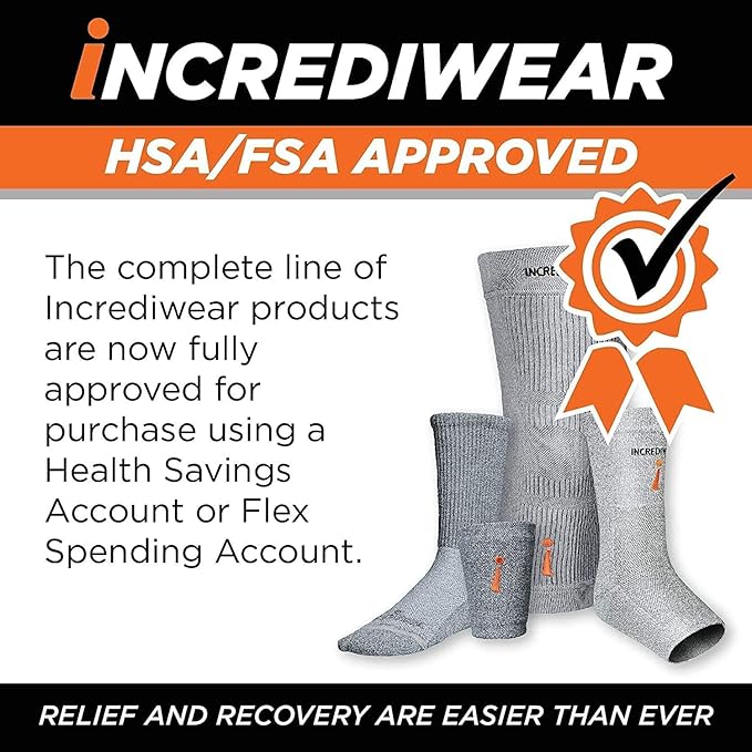 Incrediwear Elbow Sleeve – Elbow Brace for Elbow Support, Joint Pain Relief, Inflammation Relief, and Circulation, Tendonitis, Golf and Tennis Elbow Brace for Women and Men