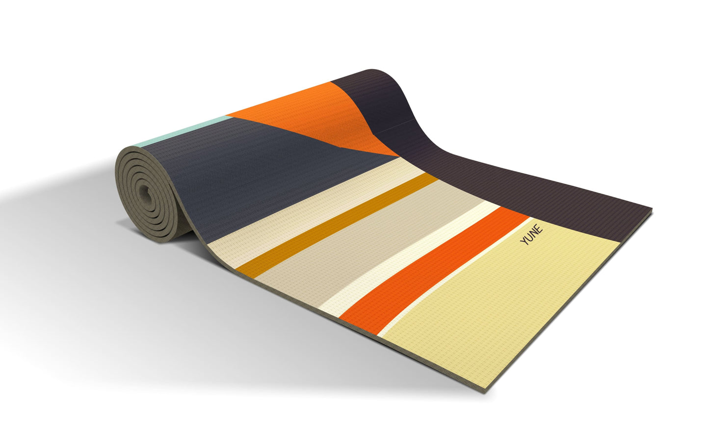 Yoga Mat | 6mm Thick | Multicolor | Non-Slip | Eco Friendly | Yune