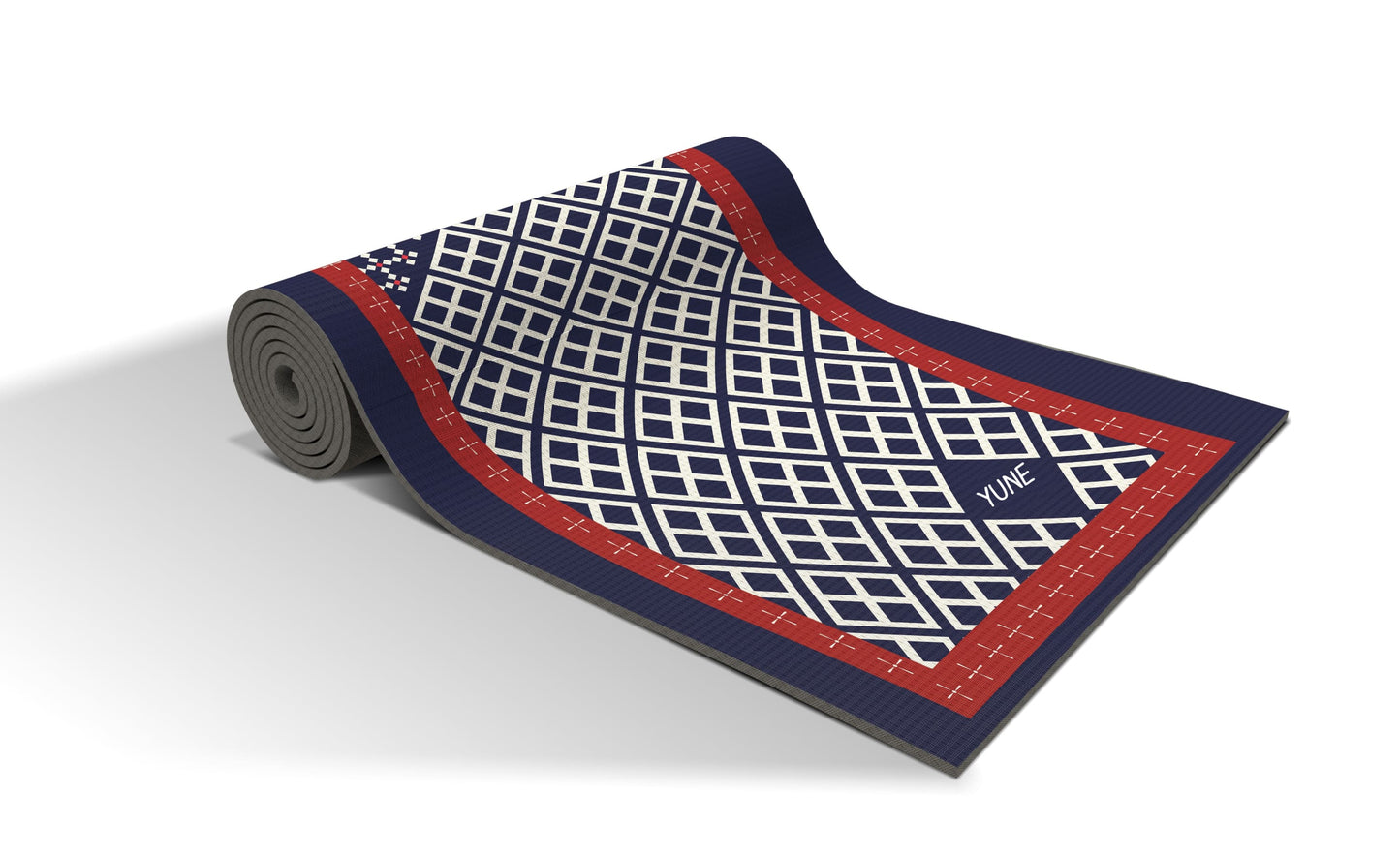 Yoga Mat | 6mm Thick | Blue | Non-Slip | Eco Friendly | Yune Yoga |