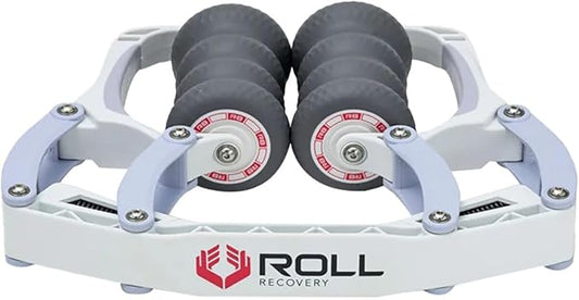 ROLL Recovery R8 (Alpine White) - Deep Tissue Massage Roller