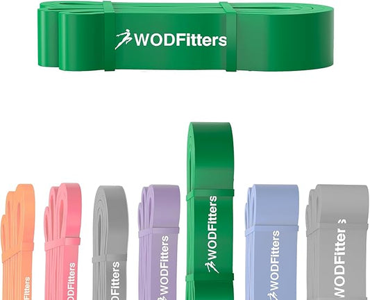 WODFitters Pull Up Assistance Band for Stretching, Mobility Workouts, Warm Up, Recovery, Powerlifting, Home Fitness and Exercise…