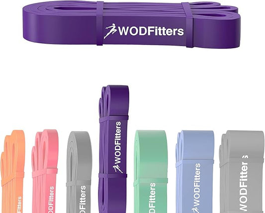 WODFitters Pull Up Assistance Band for Stretching, Mobility Workouts, Warm Up, Recovery, Powerlifting, Home Fitness and Exercise…