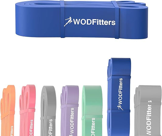 WODFitters Pull Up Assistance Band for Stretching, Mobility Workouts, Warm Up, Recovery, Powerlifting, Home Fitness and Exercise…