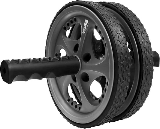 BLUERISE Ab Roller Wheel 2 Types Ab Roller No Noise Ab Wheel Easy to Assemble Home Workout Equipment Portable Abs Workout Equipment for Home