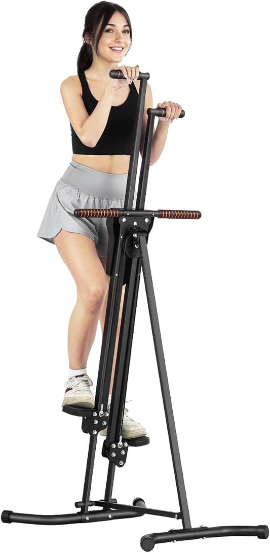 VEVOR Stair Stepper,Mini Stepper for Exercise at Home, Hydraulic Fitness Twist Stepper with Resistance Bands, Full Body Workout Cardio Equipment