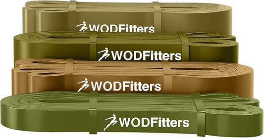 WODFitters Pull Up Assistance Band for Stretching, Mobility Workouts, Warm Up, Recovery, Powerlifting, Home Fitness and Exercise…