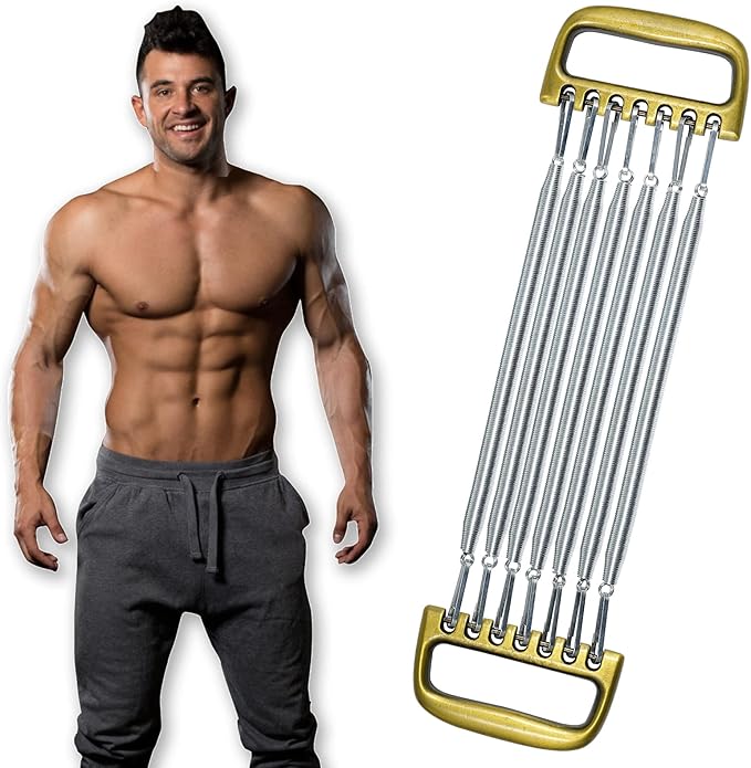 Detachable Chest Expander for Men Training Muscles Strengthen Fitness Home Office Arm 7 Spring Exercise Body Building Workout