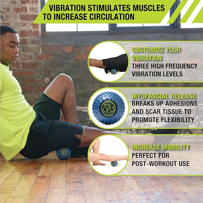 Pro-Tec Athletics Orb Massage Balls, Vary in Size and Color, Deep Tissue Massage, Muscle Relief, Hamstring, Quadriceps, Calf, Multi-Directional Massage Ball, Enhance Performance, Adult, Working Out.