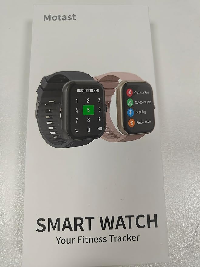 Smart Watch(Answer/Make Call), 1.96" HD Smartwatch for Men Women, 2025 Fitness Watch with 110+ Sport Modes/Heart Rate/Sleep Monitor/Pedometer, IP68 Waterproof Fitness Activity Tracker for Android iOS
