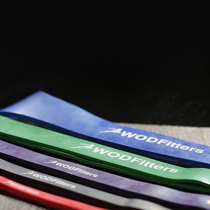 WODFitters Pull Up Assistance Band for Stretching, Mobility Workouts, Warm Up, Recovery, Powerlifting, Home Fitness and Exercise…