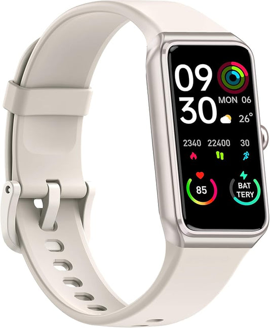 Fitness Tracker with 24/7 Heart Rate,Blood Pressure Sleep Tracking,104 Sports Modes Calories Smart Watch,IP68 Waterproof Step Counter Activity Trackers Pedometer for Android&iPhone Women Men