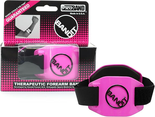 PROBAND - Bandit - Compression Arm Band for Elbow & Forearm - Helps Relieve Pain & Swelling - for Carpal Tunnel, Tendonitis, Tennis Elbow and More