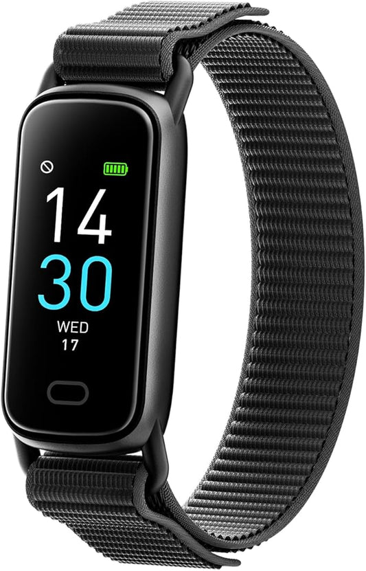 Fitness Tracker for Women Men, Fitness Watches with Heart Rate SpO2 Sleep Tracking,16 Sports Modes, SMS/SNS Notification Reminder IP68 Waterproof Activity Tracker for Android iOS Phone