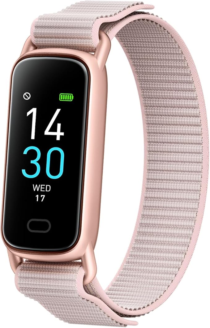 Fitness Tracker for Women with Heart Rate SpO2 Blood Pressure Sleep Tracker,Fitness Watches 16 Sport Modes SMS/SNS Notification Reminder,Activity Trackers Pedometer Calorie Tracker IP68 Waterproof