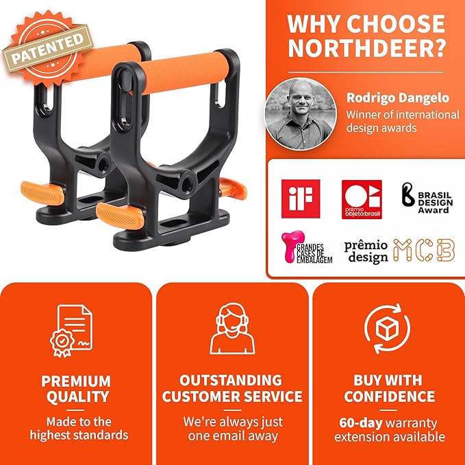 [2025 New] Northdeer Resistance Band with Patented Adjustable Handles, Exercise Band, Adjust Resistance Levels Instantly by Changing Band Length for Home Gym Yoga Pilates Full Body for Men Women