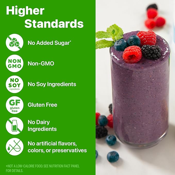 Orgain Organic Vegan Protein Powder, Vanilla Bean - 21g Plant Protein, 5g Prebiotic Fiber, Low Carb, No Lactose Ingredients, No Added Sugar, Non-GMO, For Shakes & Smoothies, 10 Travel Packs