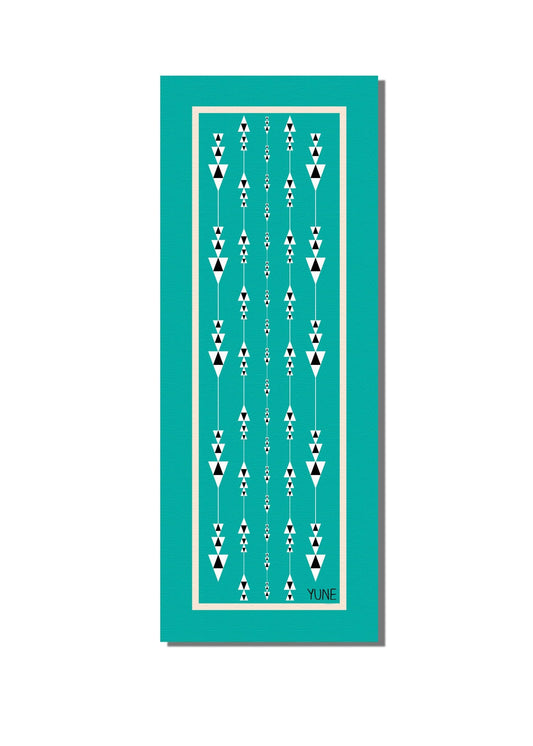 Yoga Mat | 6mm Thick | Blue | Non-Slip | Eco Friendly | Yune Yoga |