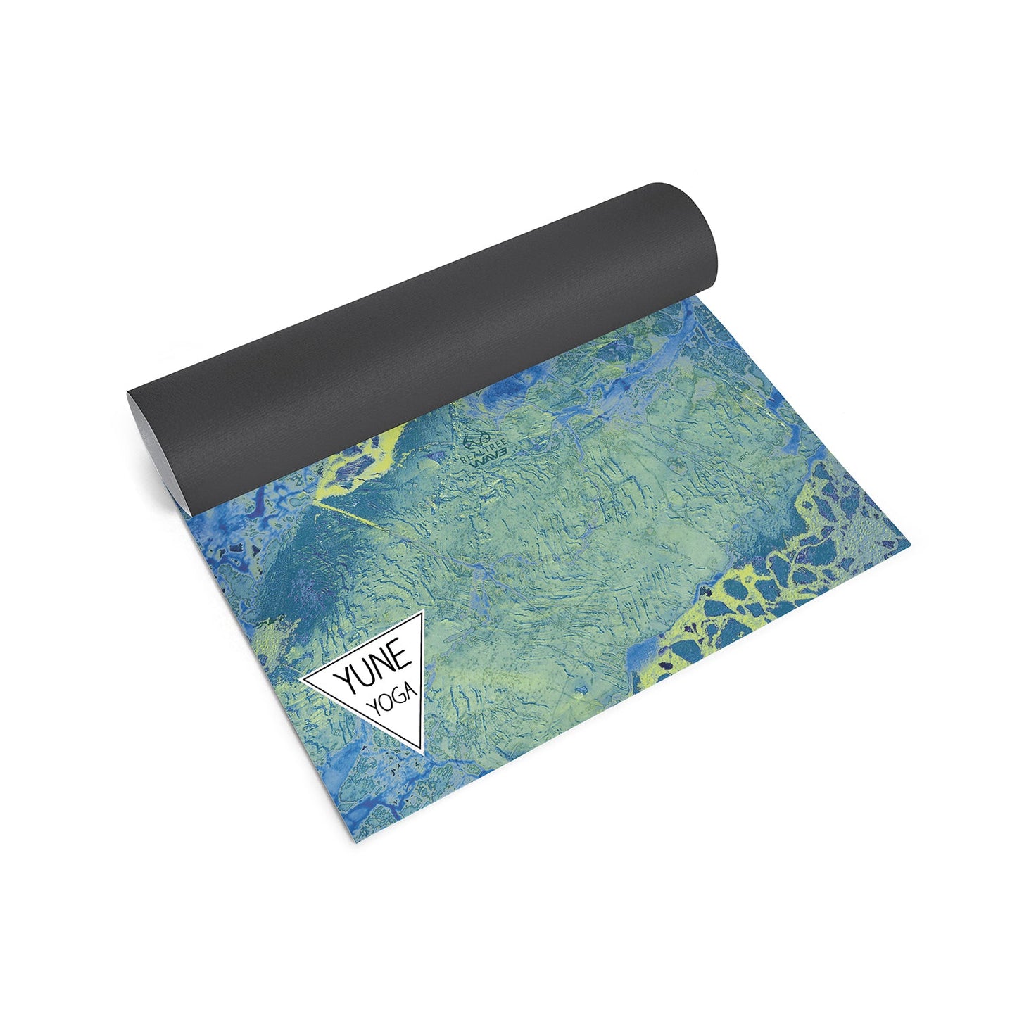 Realtree x Yune Yoga WAV3 Camo Yoga Mat – Eco-Friendly, Non-Slip 6mm